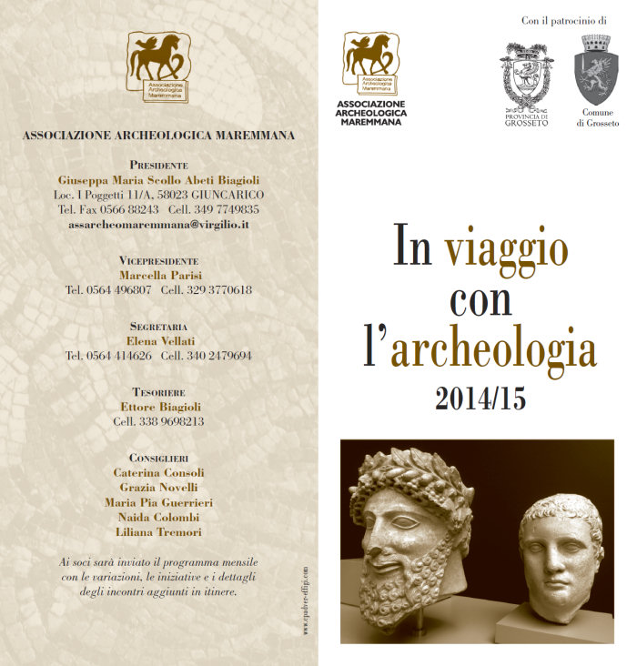 In viaggio con l'archeologia 2014-2015