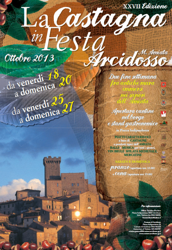 La castagna in festa 2013