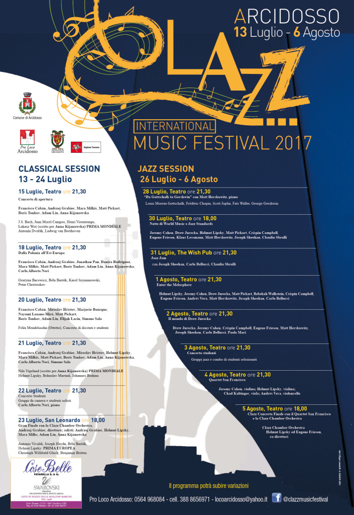 Clazz Music Festival 2017